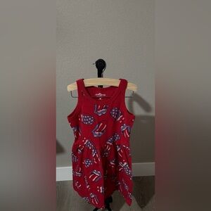 The Rolling Stones Red Kids Dress